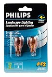 Philips Landscape Lighting 4-Watt T5 12-Volt Wedge Base Amber 2-Pack