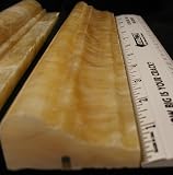 Honey Onyx Chair Rail Decorative Moldings Double Ogee Bullnose Trims 2 x 12
