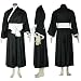 Dream2Reality Japanese Anime Bleach Cosplay Costume - Ichigo Kurosaki Kimono Black XXX-Large