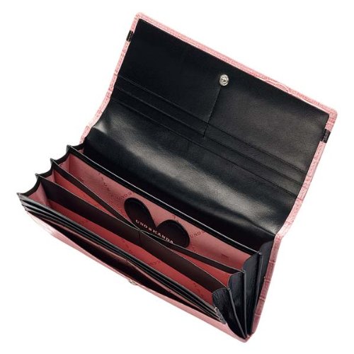 ウノ カンダ（UNO KANDA） 財布（リボン型押し長財布） レディス