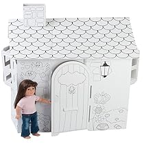 Fits American Girl Doll House | 18 Inch Doll Play House | Ready to Paint & Decorate
