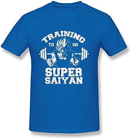 ZJNEW Men's Dragon Ball Z Training Super Saiyan T-Shirt