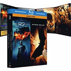 The Dark Knight, le chevalier noir - Batman Begins : coffret 2 Blu-ray [Blu-ray]