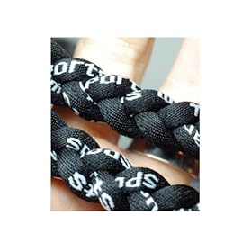  20 inch Black/Black Titanium Sport Tornado Baseball/Softball Necklace