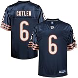 Jay Cutler Jersey: Reebok Navy Replica #6 Chicago Bears Jersey