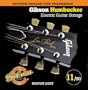 Gibson Gear SEG-SA11 Coated Nickel Electric Guitar Strings, Heavy