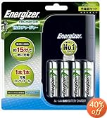 シック エナジャイザー 「単3形×2本を約15分で一気に充電」 15分チャージャー充電器セット CH15MN2