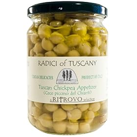 Organic Chianti Baby Chickpeas Appetizer