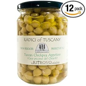 Organic Chianti Baby Chickpeas Appetizer