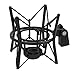 LyxPro MKS1-B Studio Condenser Spider Shockmount, Anti Vibration and Isolation, Black, Threaded