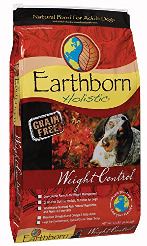 Wells Pet Food Earthborn Holistic Natural Food for Pet Weight Control, 14-Pound Bag