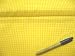 Fabric Cotton Blend Sunshine Yellow Gingham Plaid Y267