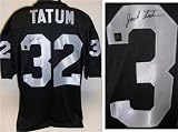 Oakland Raiders Jack Tatum Autographed/Hand Signed Black Custom Jersey