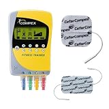 Compex 6910SWE Fitness Trainer Muscle Stimulator with Two Free Electrode Sets