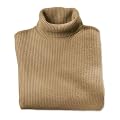Ribbed Cashmere Turtleneck Sweater