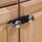 Rhoost Sling Cabinet Closure, 4 Pack, Black