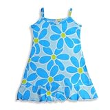 Girlfriends by Anita G - Girls Tank Dress, Blue, Light Blue