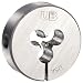 Union Butterfield 2710M High-Speed Steel Round Threading Die, Uncoated (Bright) Finish, M3-0.5 Thread Size
