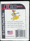 Pro-Mold 25 Count Plastic Box for Sports Cards