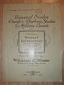 Unisonal Scales, Chords & Rhythmic Studies for Military Bands, No. 17 for Bb Slide or Valve Trombone (bass clef) (especially adapted to Student Instruction, ensemble training of small or large groups and intonation tests)