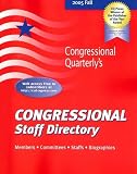 Review CQ Press  / Congressional Staff Directory, Fall 2005: 109th Congress, First Session (Congressional Staff Directory Fall)