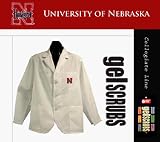 Nebraska Cornhuskers Scrub Style Short Consultation Jacket from GelScrubs