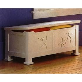 Kathryn Toy Chest - White