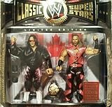 from Jakks CLASSIC SUPERSTARS 2-PACK-BRET HART V SHAWN MICHAELS