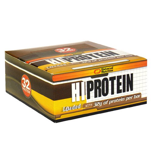 Universal Nutrition Hi Protein Bar, S'mores, 3 Ounce Bar (Pack of 16)