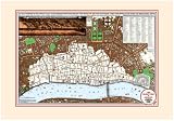 Great Fire of London Map 1666: Wenceslaus Hollar s Exact Survey of the Ruins of the City of London