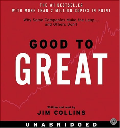 Cover image : Good To Great: Why Some Companies Make The Leap...and Other's Don't
