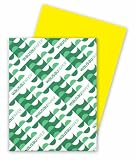 Wausau Astrobrights 65# Premium Cardstock, 250 Count, Solar Yellow, 8.5 X 11 Inches (21738)