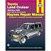 Toyota Land Cruiser Automotive Repair Manual: 1980 to 1996 (Haynes Automotive Repair Manuals)