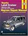 Book Toyota Landcruiser Series FJ60, 62, 80 and FZJ80, 1980-1996 (Haynes Manuals)