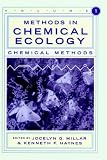 Methods in chemical ecology. Vol.1, Chemical assays