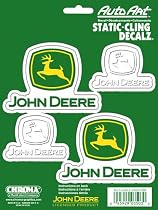 John Deere 6"x 8" Decal -Static