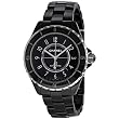 Chanel J12 Black Dial Ceramic Automatic Unisex Watch H2980 by Chanel