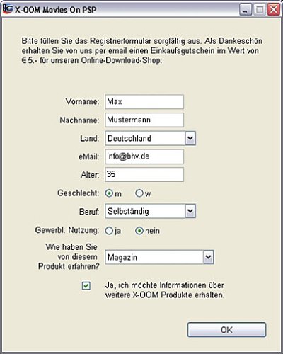 Childrens Toyshop  Software : X-OOM Filme auf PSP