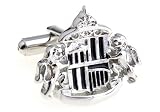 Silver Edition English Premier League Soccer Sunderland AFC SAFC Cufflinks Cuff Links