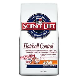 Science Diet Hairball Control Adult Cat Food, 8.5 Lb