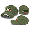 Mountain Dew - Olive Rib-Stop Embroidered Patch Adjustable Cap