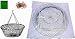South Bends Silver Wire Mesh 2-Ring Crab Trap -18