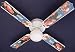 Disney Ceiling Fans – 42″ Disney’s Cars with Light