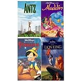 walt disney's 4 pack:Aladdin (1992), Walt Disney... by