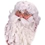 Deluxe Santa Wig, Beard and Eyebrows Set Adult