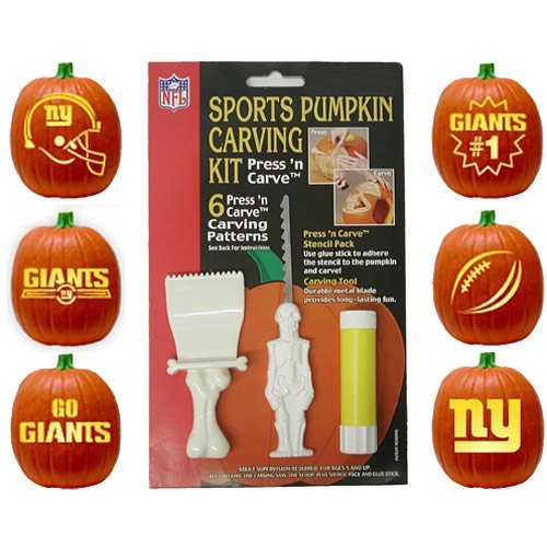 Topperscot New York Giants Pumpkin Carving Kit
