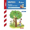 Deutsch 4. Klasse mit CD. �bertritt in weiterf�hrende Schulen. Training Deutsch Grundschule
