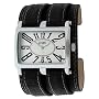 EOS Unisex Trendsetter Black Leather Strap Watch #&hellip by EOS