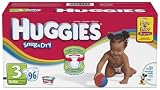 Huggies Snug & Dry Big Pack Size 3, 16 28 Pounds, 96 Count 51FPLq2rCiL. SL160 Huggies Snug & Dry Big Pack Size 3, 16 28 Pounds, 96 Count