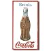 Nostalgic Coca Cola Tin Sign: 1915 Bottle